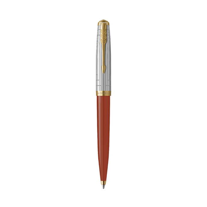 Parker 51 Premium Red Grid GT Ballpoint Pen