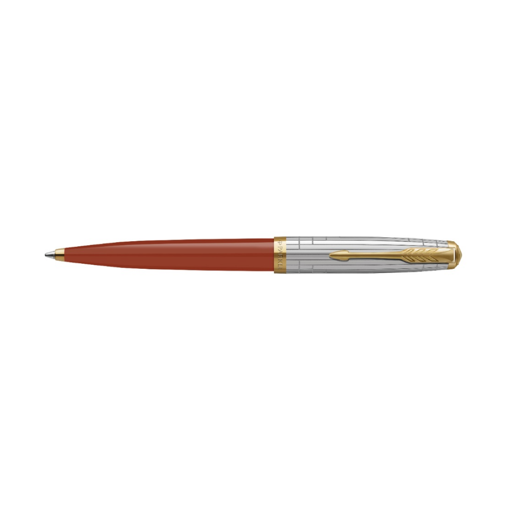 Parker 51 Premium Red Grid GT Ballpoint Pen