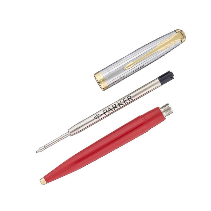 Parker 51 Premium Red Grid GT Ballpoint Pen