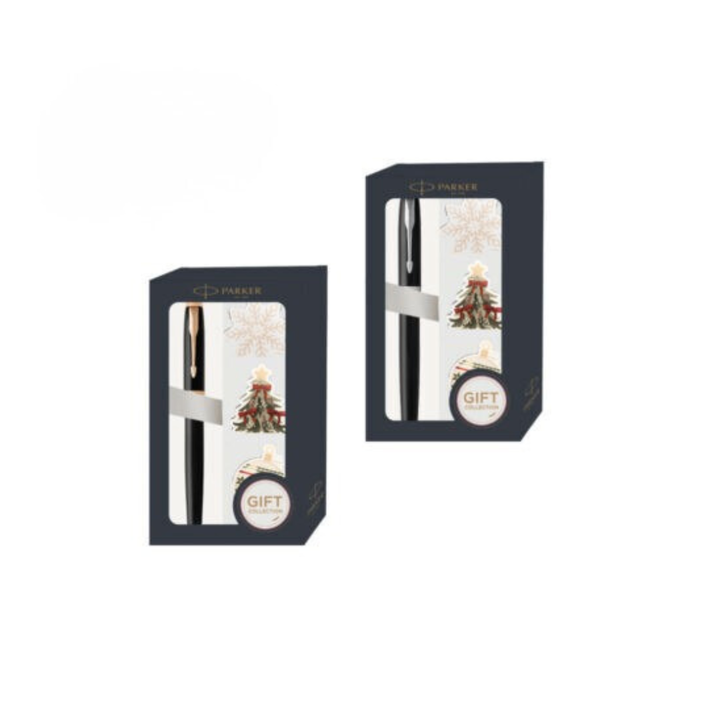 Parker IM Black CT RB with 3 Xmas Magnet Gift Set