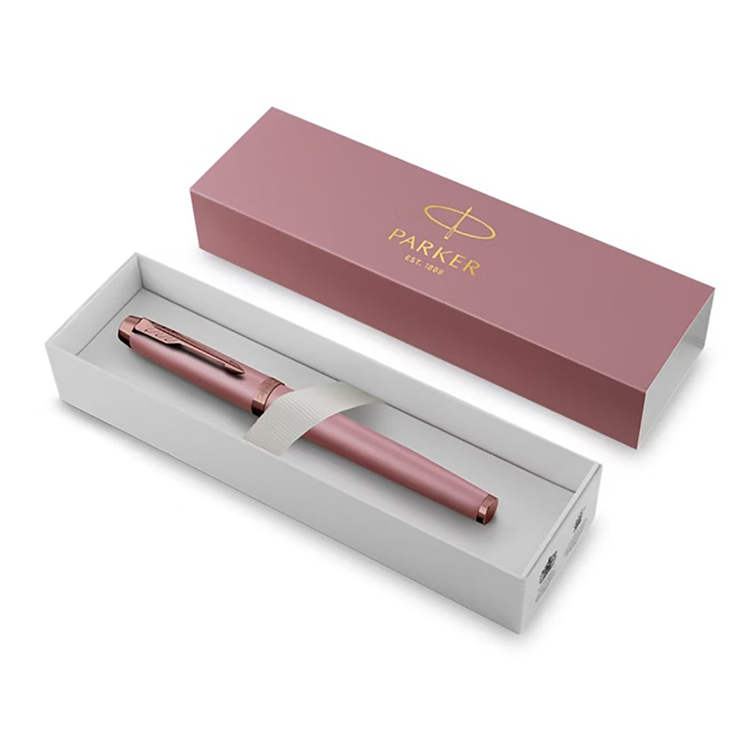 Parker IM Finishing Touch Mauve BRT Fountain Pen