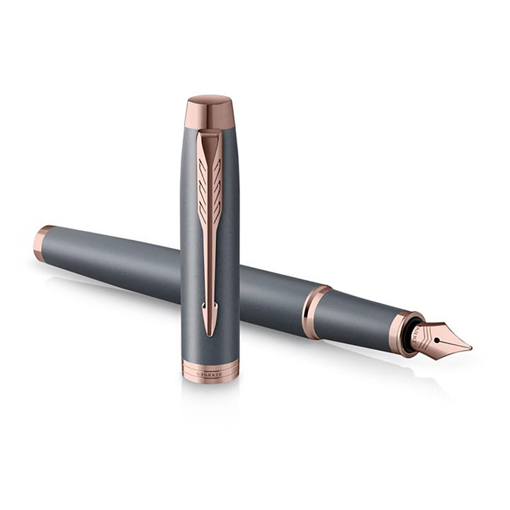Parker IM Finishing Touch Slate PGT Fountain Pen