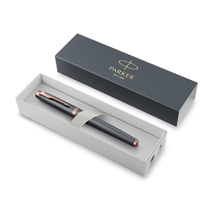 Parker IM Finishing Touch Slate PGT Fountain Pen