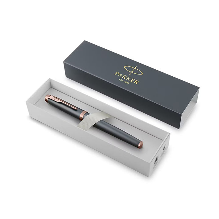 Parker IM Finishing Touch Slate PGT Rollerball Pen