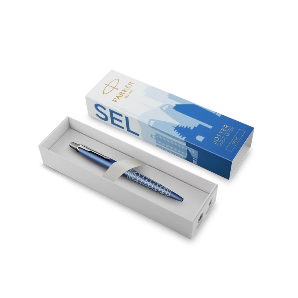 Parker Jotter Special Edition Seoul Blue CT Ballpoint Pen
