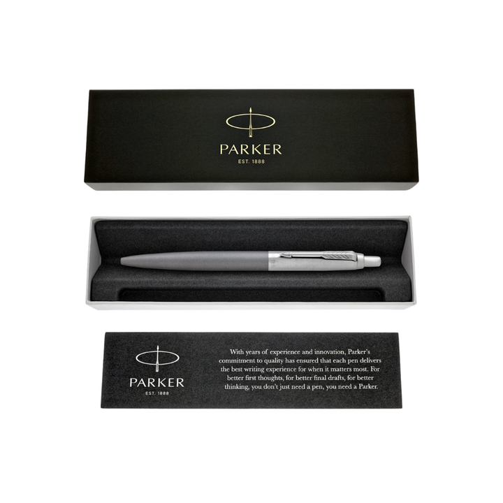 Parker Jotter XL Matte Grey CT Ballpoint Pen
