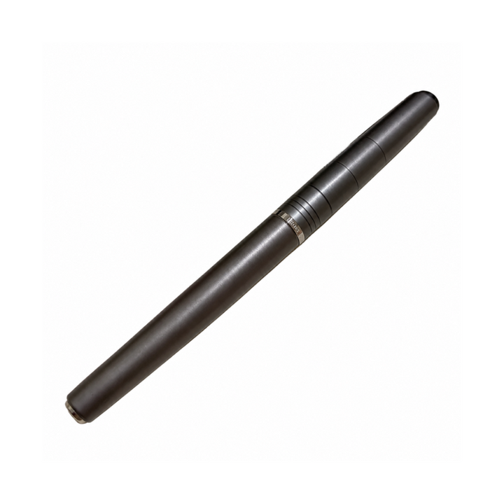 Parker Latitude Warm Grey CT Fountain Pen - Medium Nib close cap
