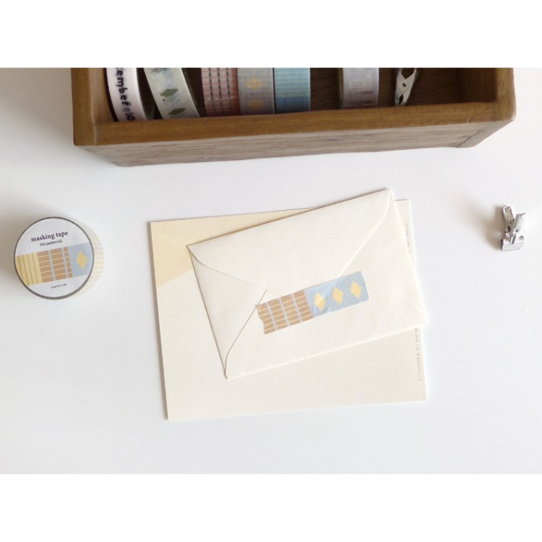 Suatelier Masking Tape - pattern.02 — close-up