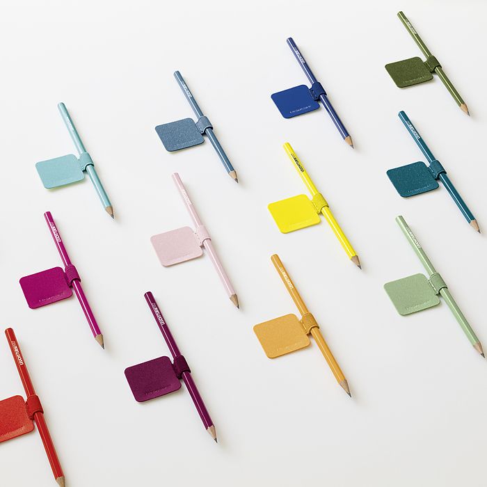 Leuchtturm1917 Pen Loop in Dusty Rose — Leuchtturm1917 pen loop — premium stationery and lifestyle, at Cityluxe Singapore