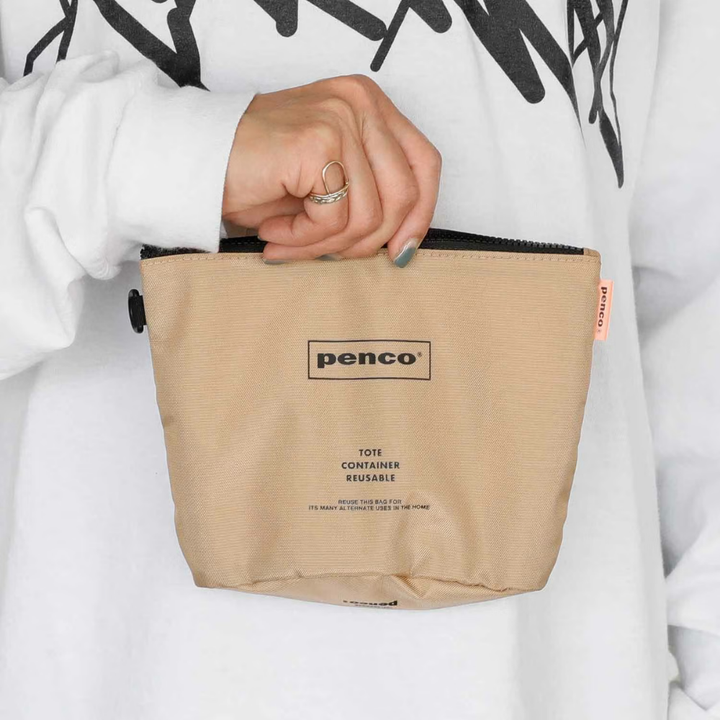 Penco Bucket Pouch - Beige