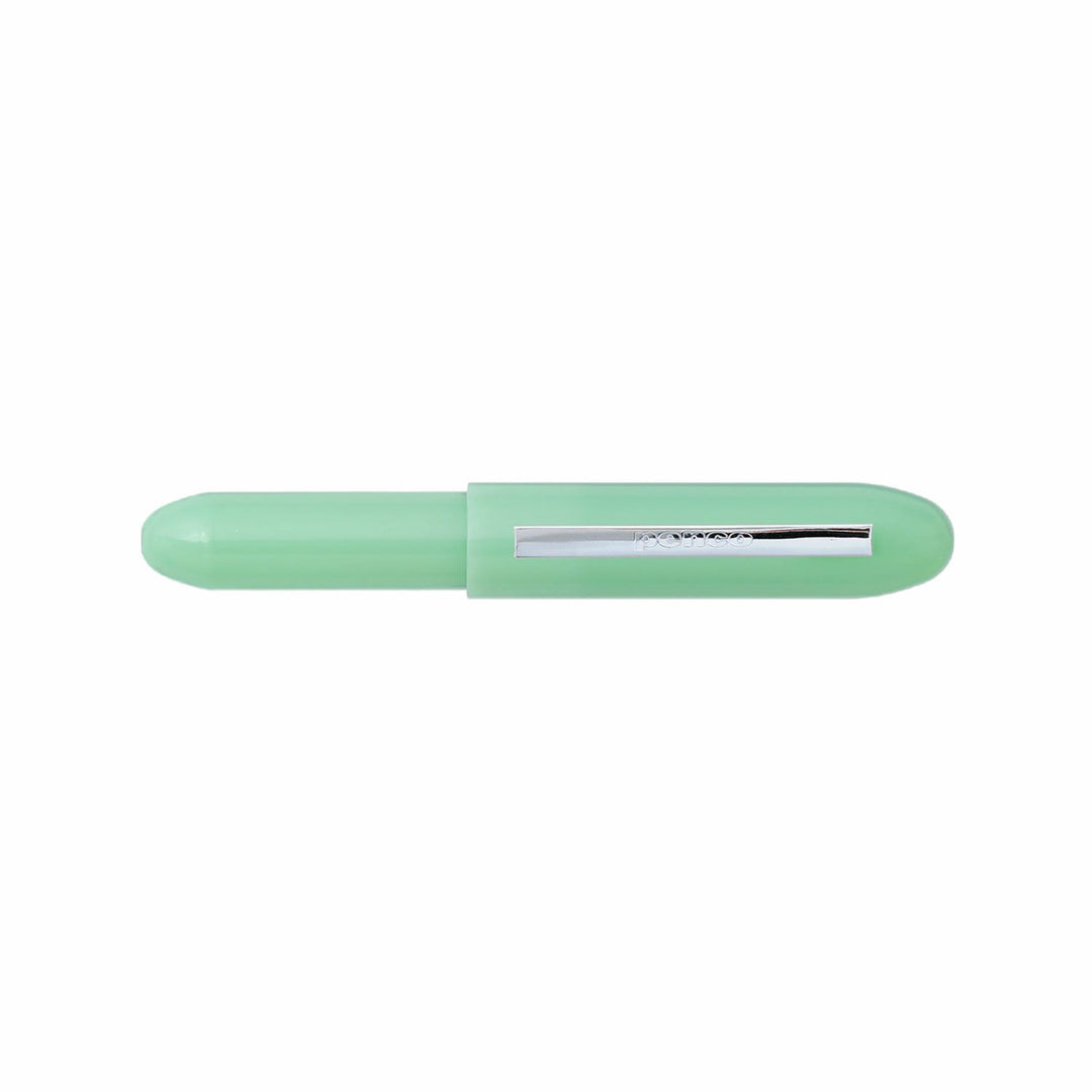 Penco Bullet Ballpoint Pen Light Mint green 0.7mm refillable Japanese pen.
