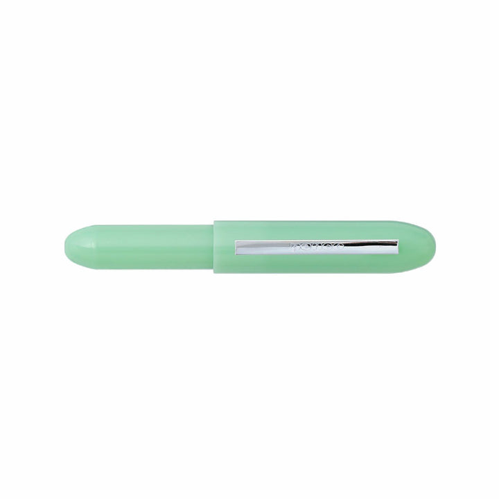 Penco Bullet Ballpoint Pen Light Mint green 0.7mm refillable Japanese pen.