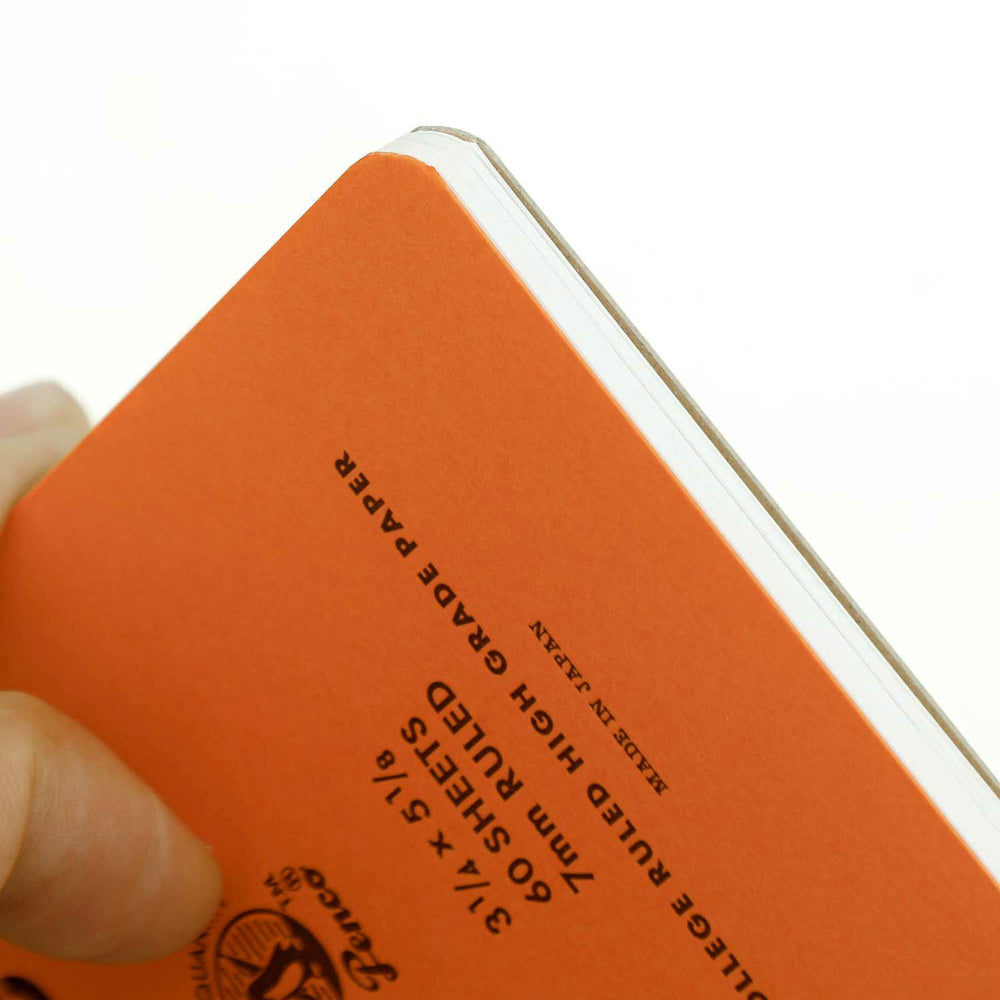 Penco Coil Note Pad Small - Orange — side view