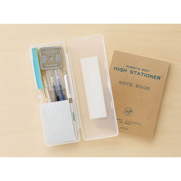 Penco Container Pen Case - Clear – feature detail