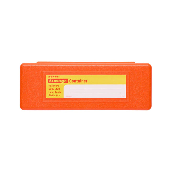 Penco Container Pen Case - Orange – colour view