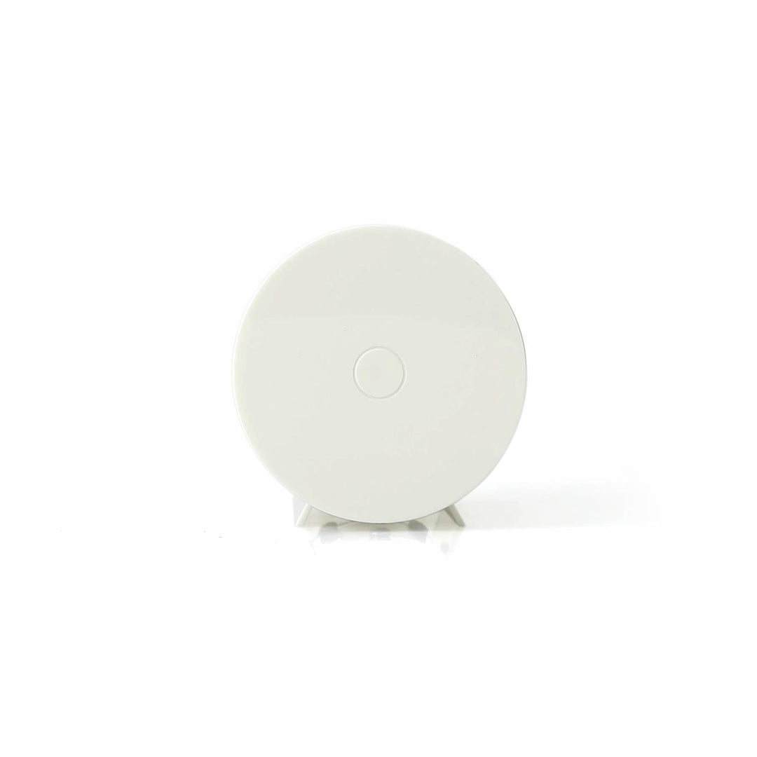 Penco Desk Clock White TWEMCO retro flip alarm clock vintage design.