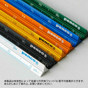 Penco Drafting Scale Ruler aluminum triangular scale tool.