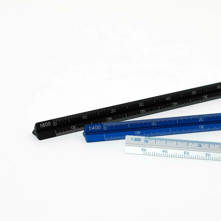 Penco Drafting Scale Ruler aluminum triangular scale tool.