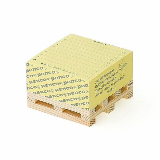 Penco Memo Block on Pallet C - Gray — front view