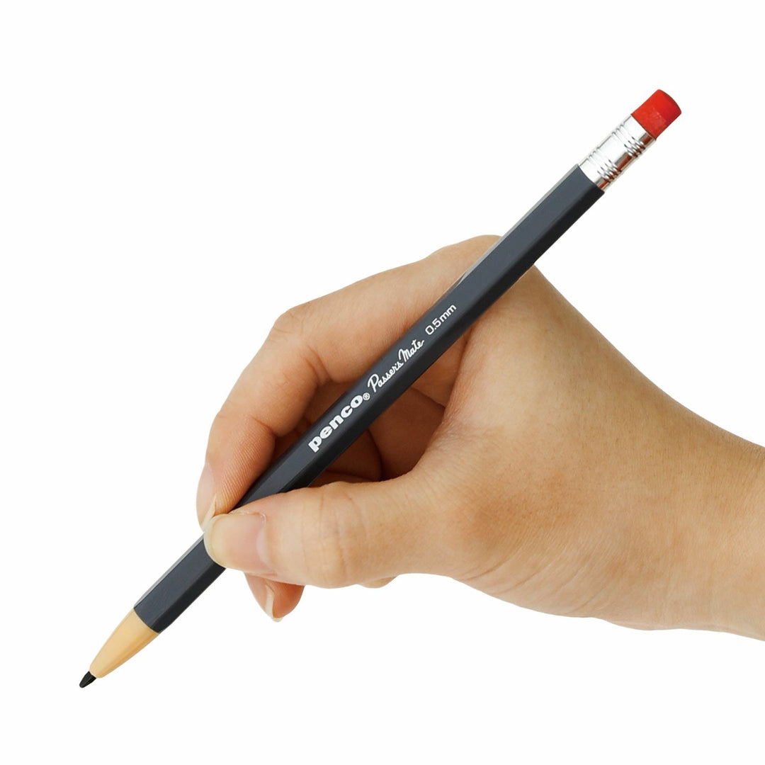 Penco Passers Mate Mechanical Pen Navy blue retro-style 0.5mm mechanical pencil.