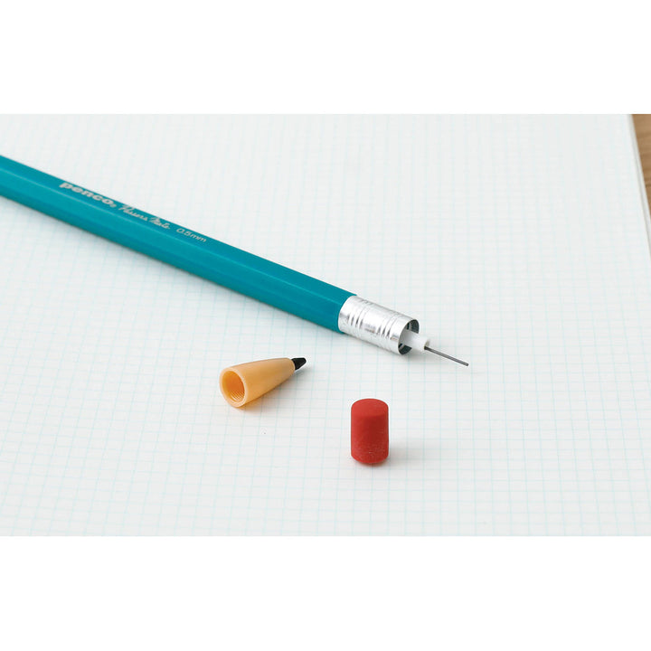 Penco Passers Mate Mechanical Pen - Red Orange – feature detail