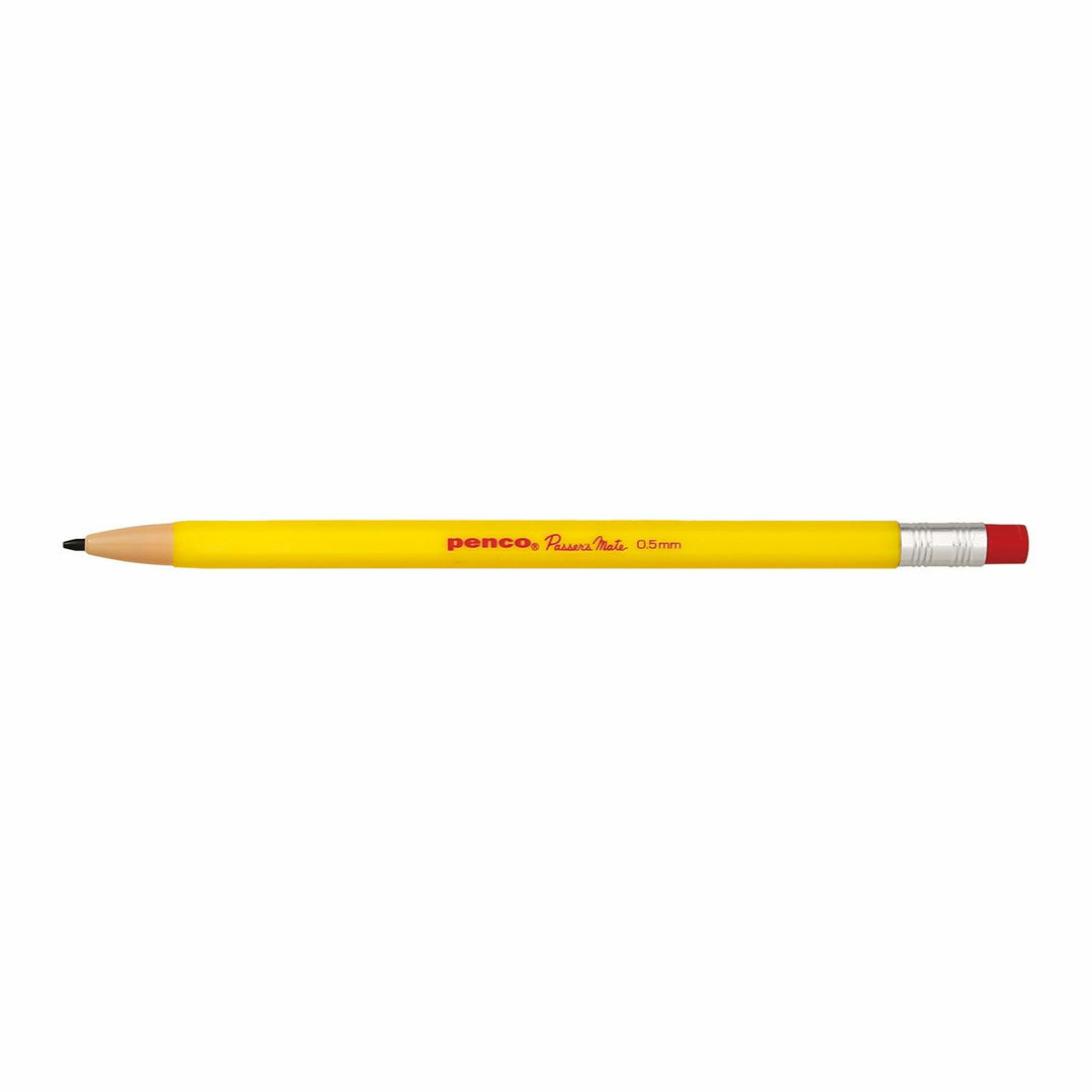 Penco Passers Mate Mechanical Pen Yellow retro candy-colored 0.5mm pencil.