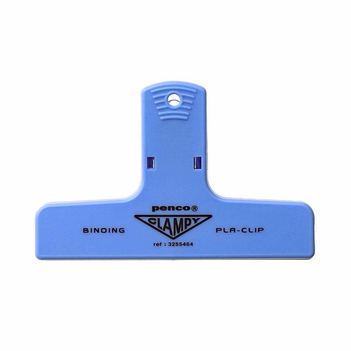 Penco Plastic Clampy Pla-Clip Blue Binder Clip