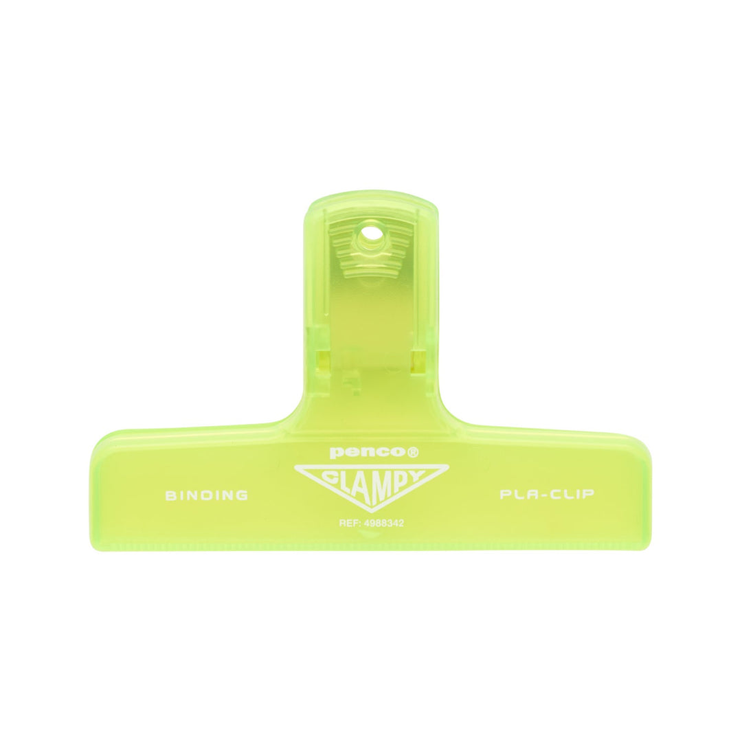 Penco Plastic Clampy Pla-Clip - Clear Yellow – colour view
