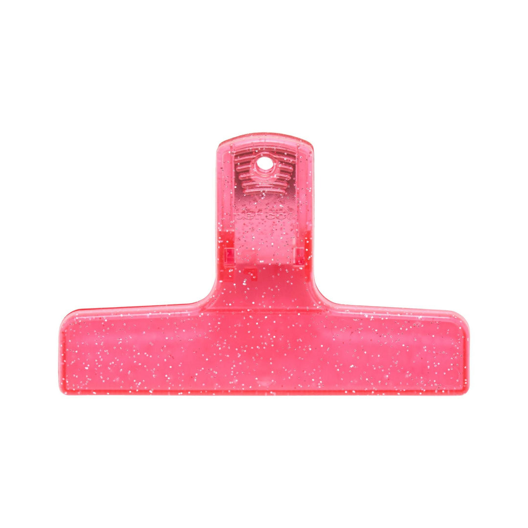 Penco Plastic Clampy Pla-Clip - Glitter Pink – colour view