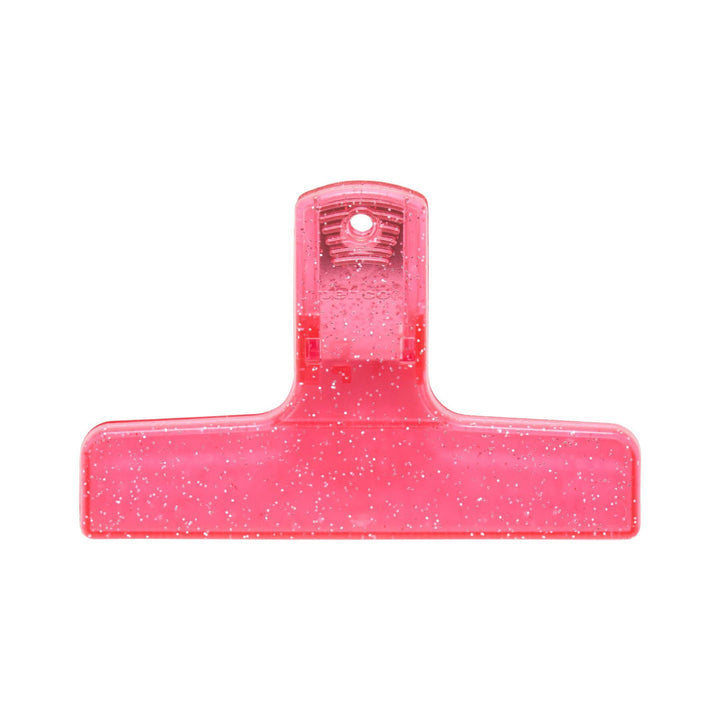 Penco Plastic Clampy Pla-Clip - Glitter Pink – colour view