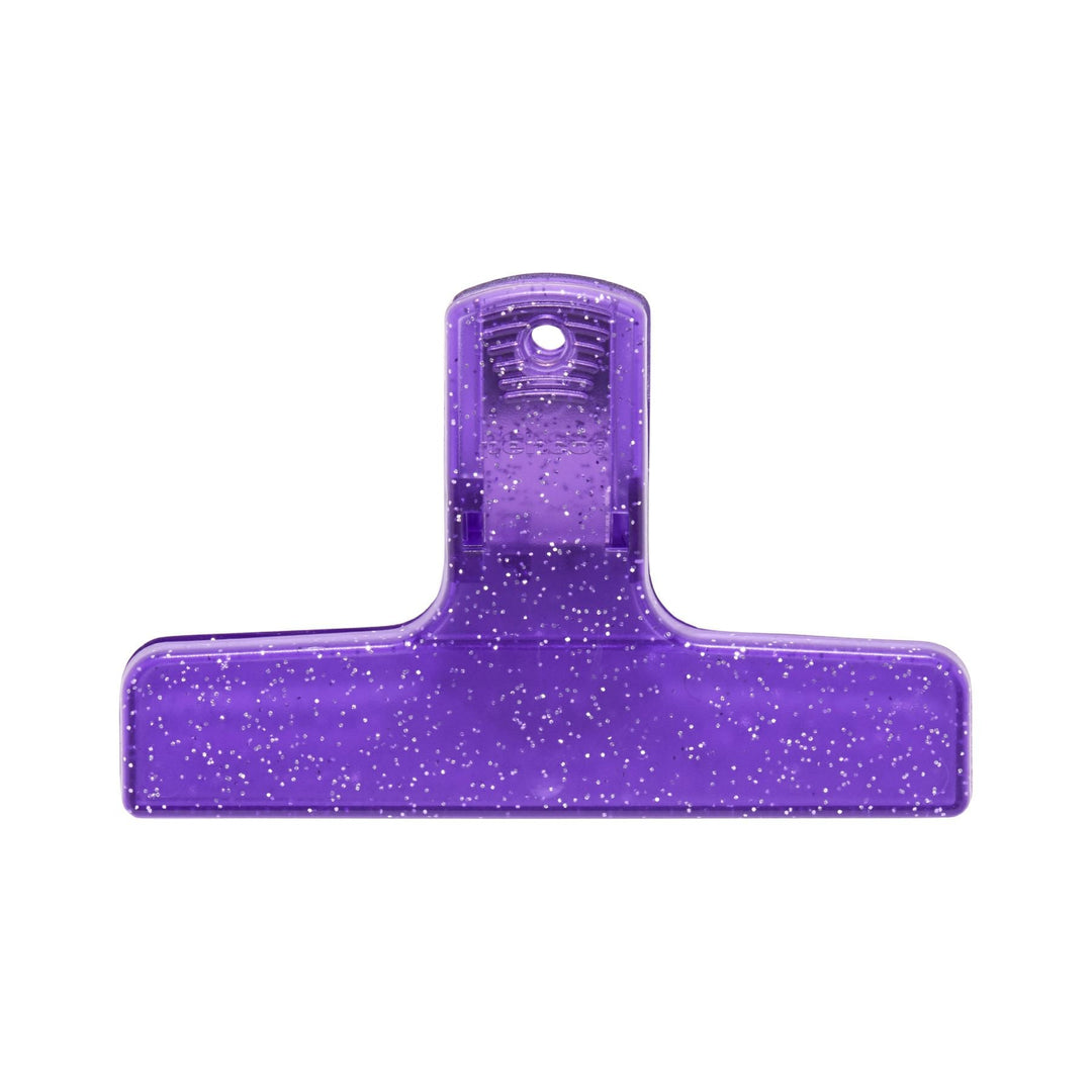 Penco Plastic Clampy Pla-Clip - Glitter Purple – colour view