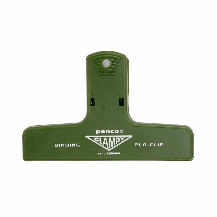 Penco Plastic Clampy Pla-Clip Khaki binder clip