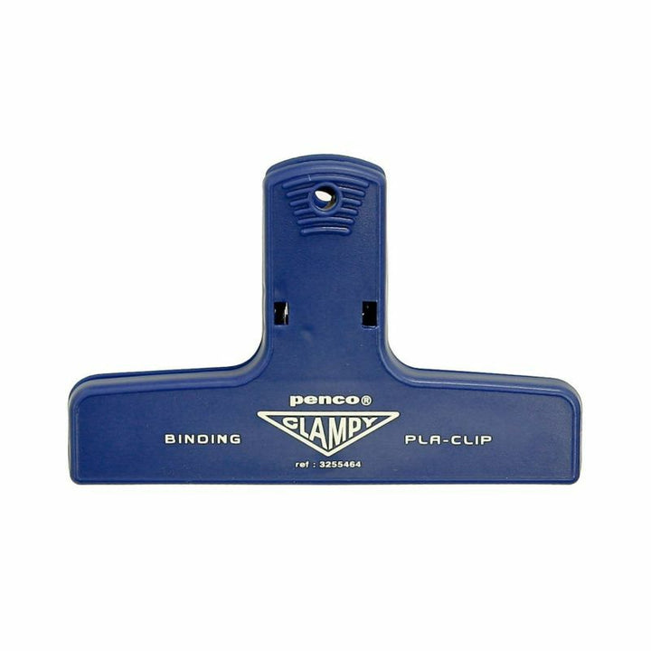 Penco Plastic Clampy Pla-Clip Navy binder clip
