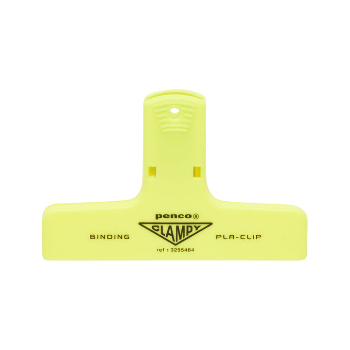 Penco Plastic Clampy Pla-Clip - Neon Yellow – colour view
