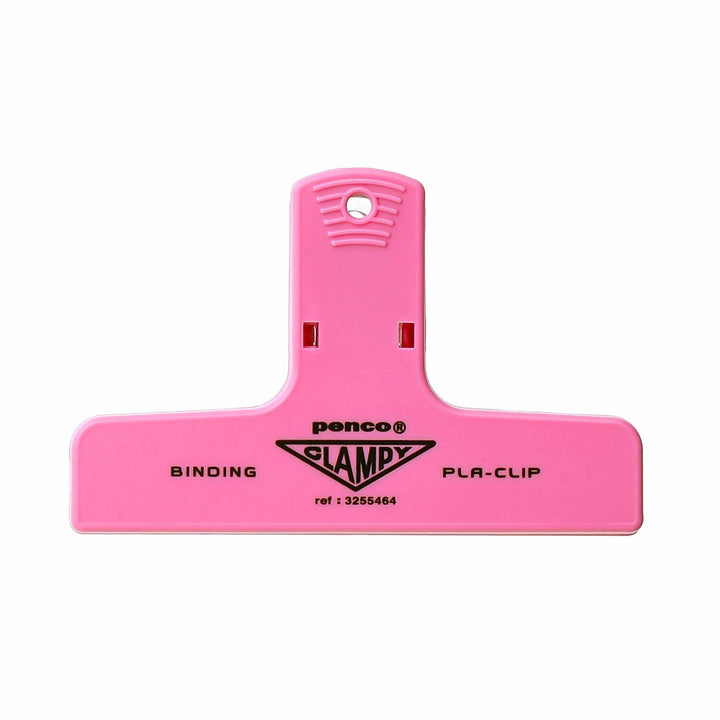Penco Plastic Clampy Pla-Clip Pink Binder Clip