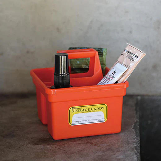 Penco Storage Caddy S in Orange — Hightide storage caddy — premium stationery and lifestyle, at Cityluxe Singapore