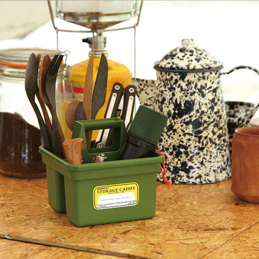 Penco Storage Caddy S in Green — Hightide storage caddy — premium stationery and lifestyle, at Cityluxe Singapore