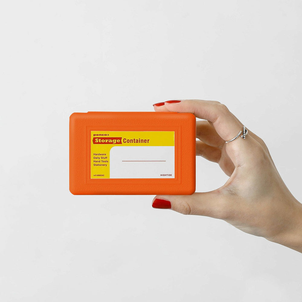 Penco Storage Container Double-Sided Orange with compact dual-side design.