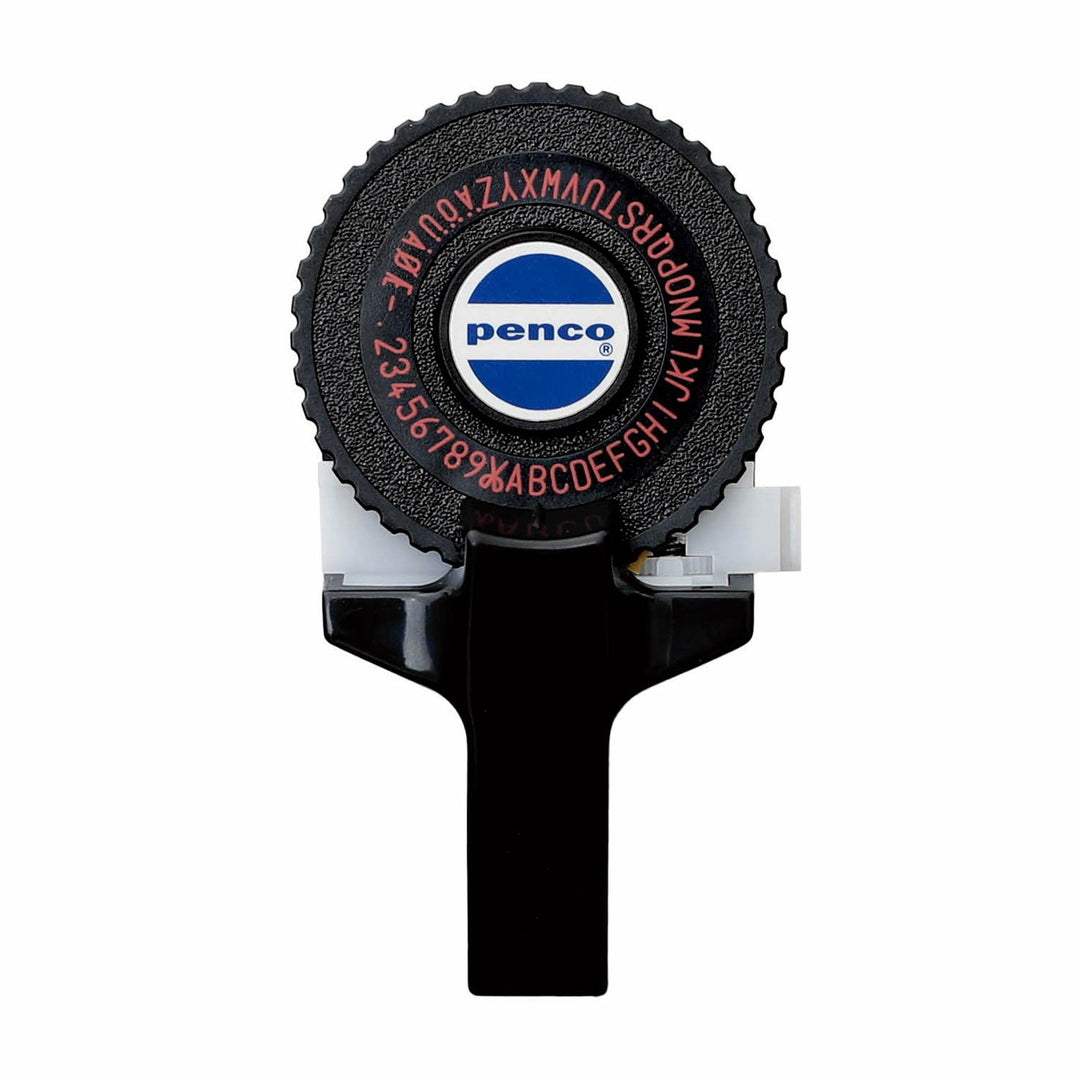 Penco Tape Writer – Black vintage label maker by Hightide, with black body and embossed label tape.