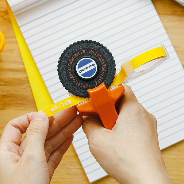 Load image into Gallery viewer, Penco Tape Writer Refill Set C – Silver, Red, Yellow, Blue, Green Embossing Label Tape
