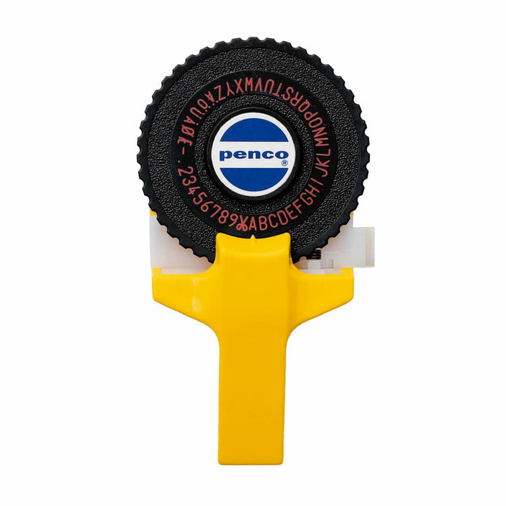 Penco Tape Writer – Yellow label maker by Hightide with retro design and black embossed tape.