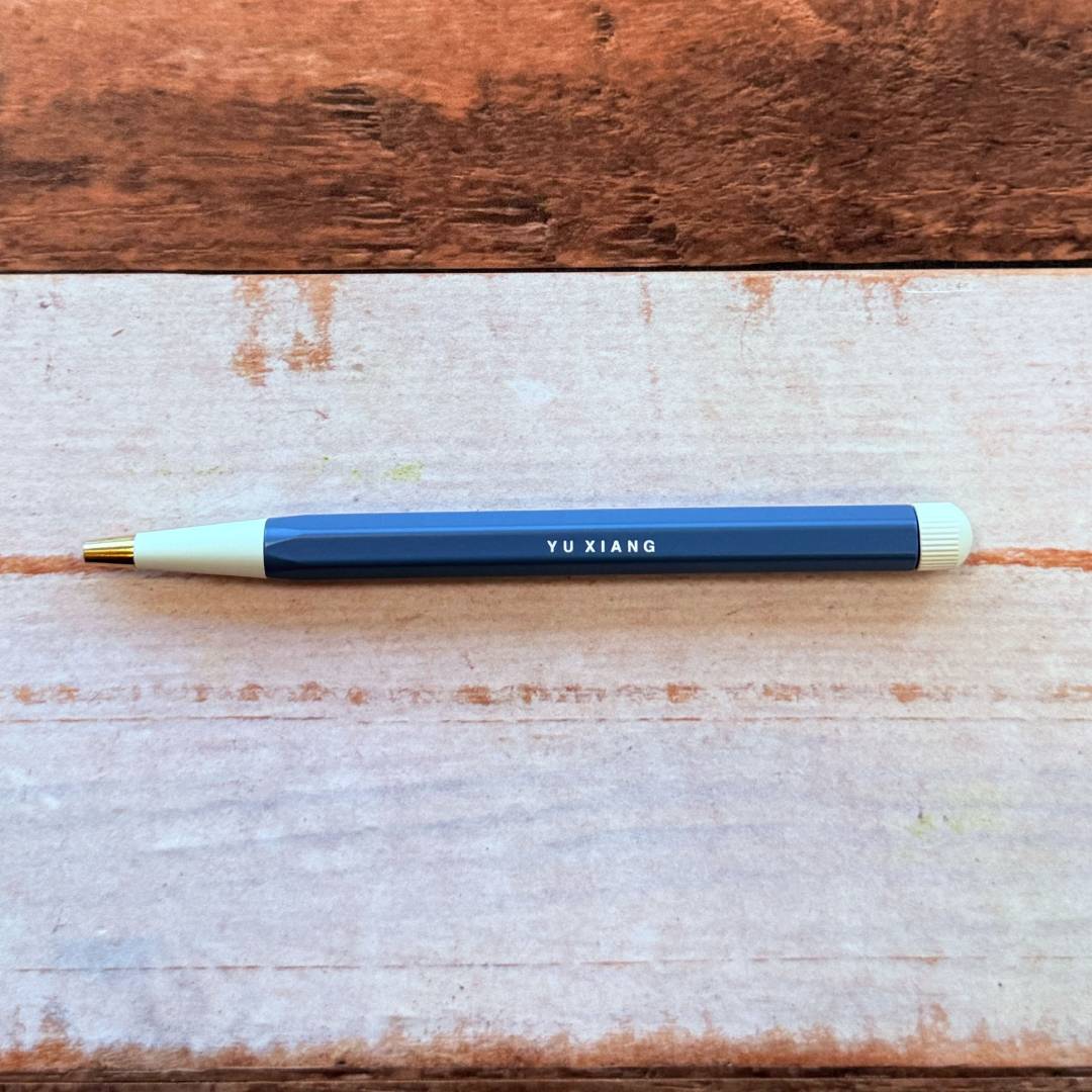 Personalized Name Engraving On Leuchtturm1917 Drehgriffel Nr. 1 Gel Pen - Stone Blue