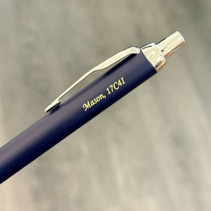 Personalized Name Engraving On Parker IM Blue CT Ballpoint Pen