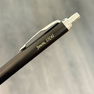Personalized Name Engraving On Parker IM Matte Black CT Ballpoint Pen