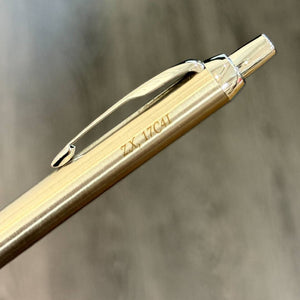 Personalized Name Engraving On Parker IM Stainless CT Ballpoint Pen