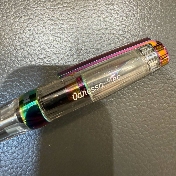 Personalized Name Engraving On TWSBI VAC 700R Fountain Pen IRIS