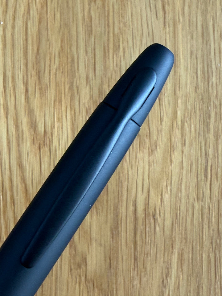 Pilot Capless Fountain Pen - Matte Black — barrel detail