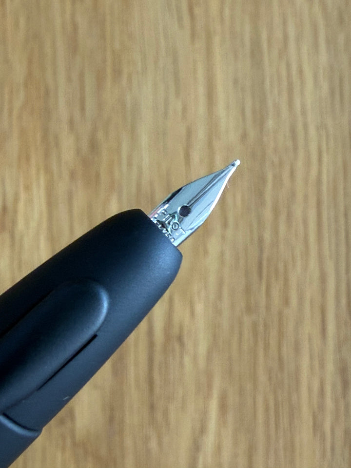 Pilot Capless Fountain Pen - Matte Black — flat lay
