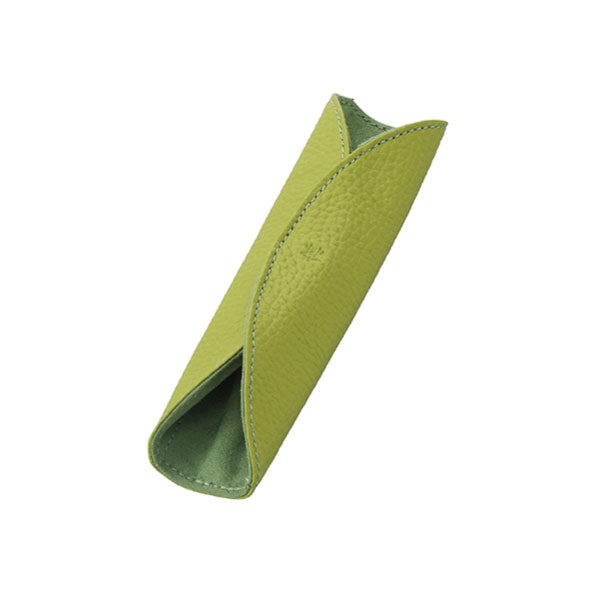 Pilot Chanomegumi tea leather pen sheath in light green