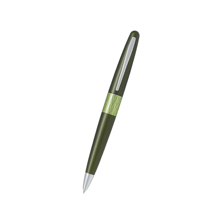 Pilot Cocoon Chanomegumi ballpoint pen in deep green